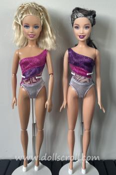 Mattel - Barbie - Gymnastic Divas - Stunt Stars - Doll